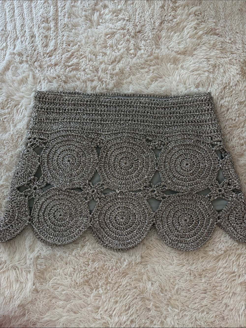 Simon miller crochet skirt